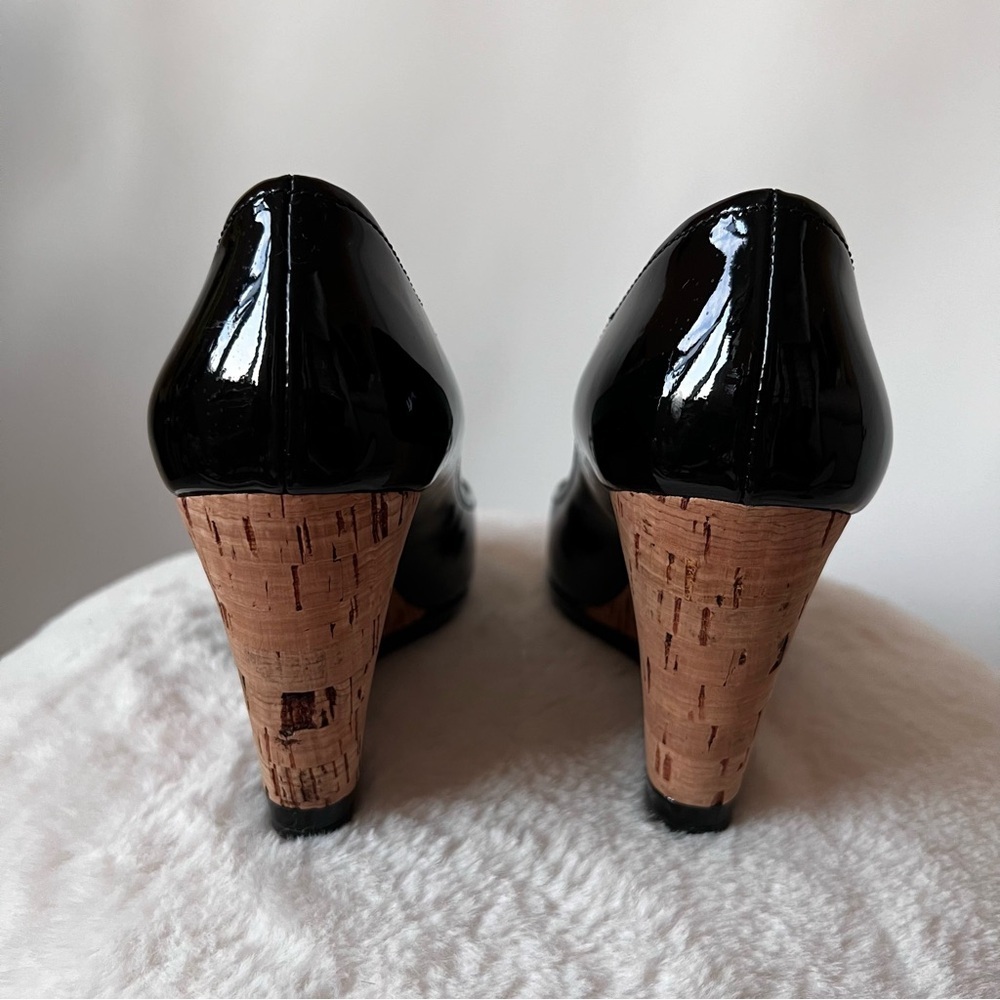 PRADA patent leather wedge shoes size 36 - Picture 4 of 15